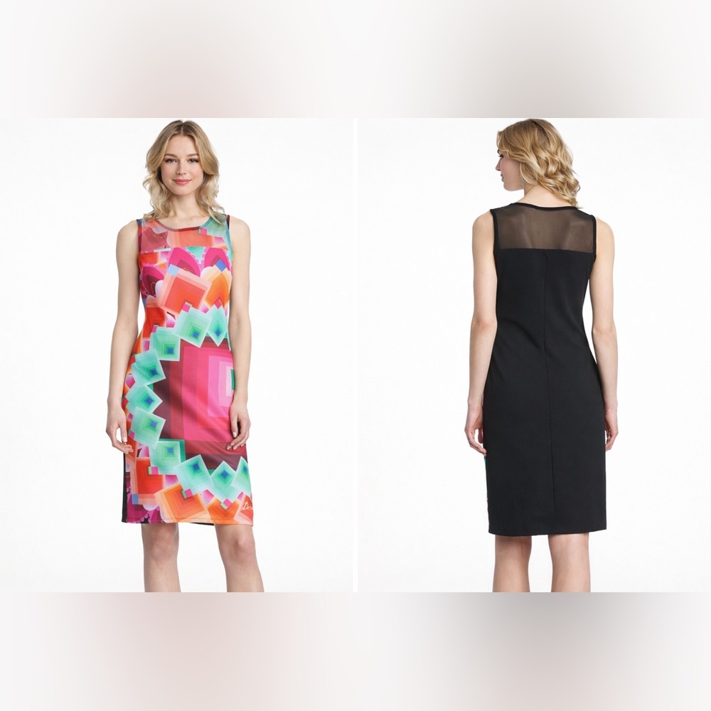 Desigual‎ Multicolor Margaret Knit Dress Sz. L